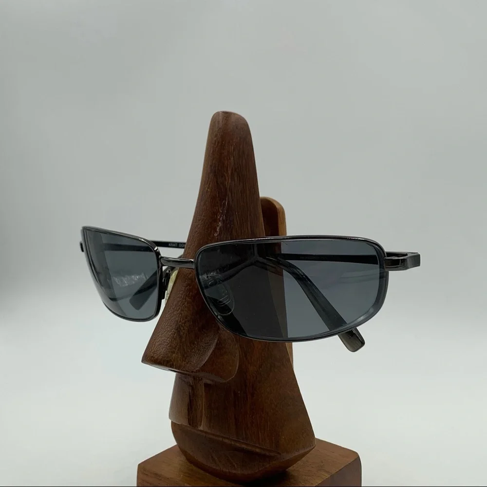 Reptile Black Oval Sunglasses Frames